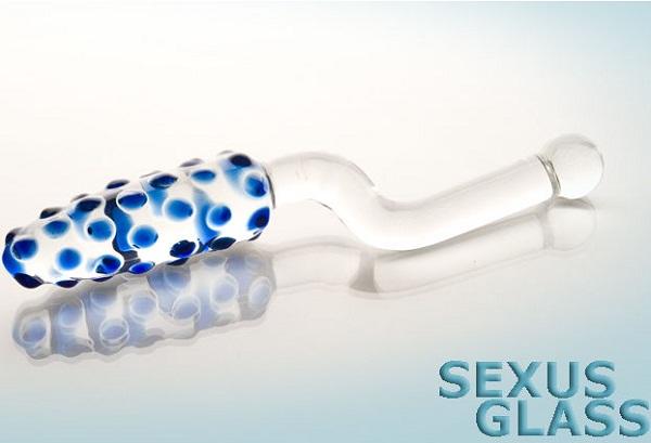 Стеклянный фаллоимитатор 